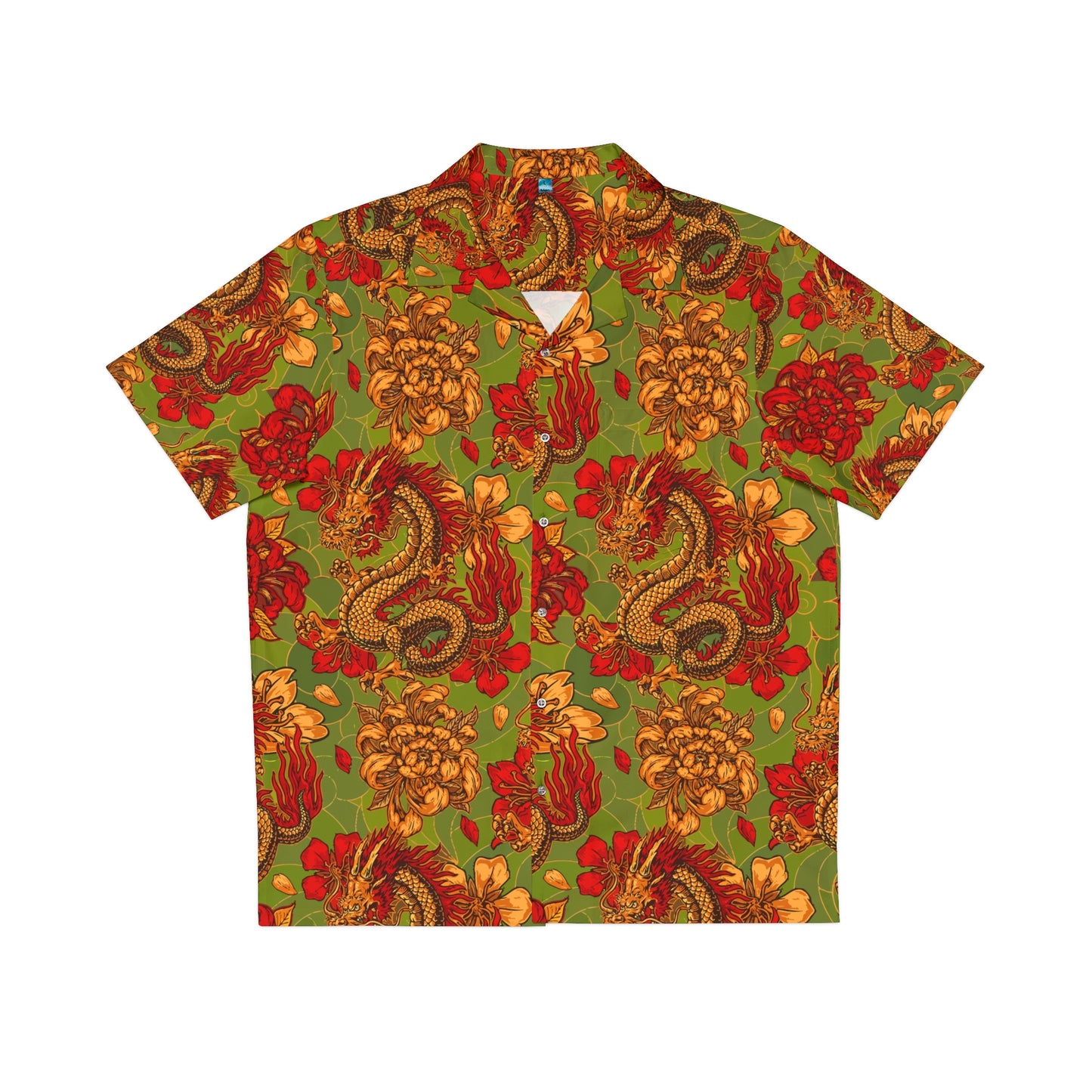 Chinese Dragon Men's Beach Aloha Hawaiian Beach Shirt