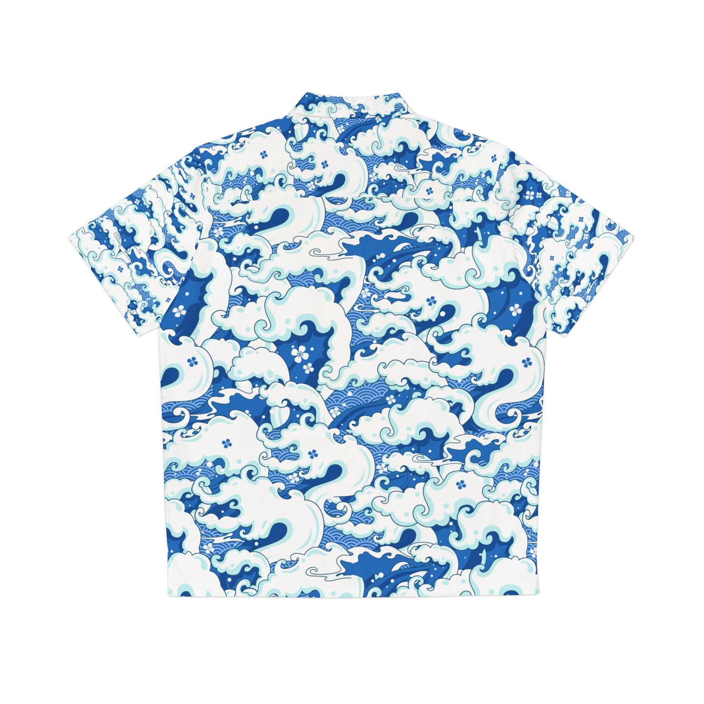 The Great Wave Shirt Katsushika Hokusai Mens Ocean Waves Design for Summer Adventures Japanese Hawaiian Aloha Shirt