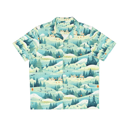 Christmas Landscape Xmas Time Funny Hawaiian Shirt