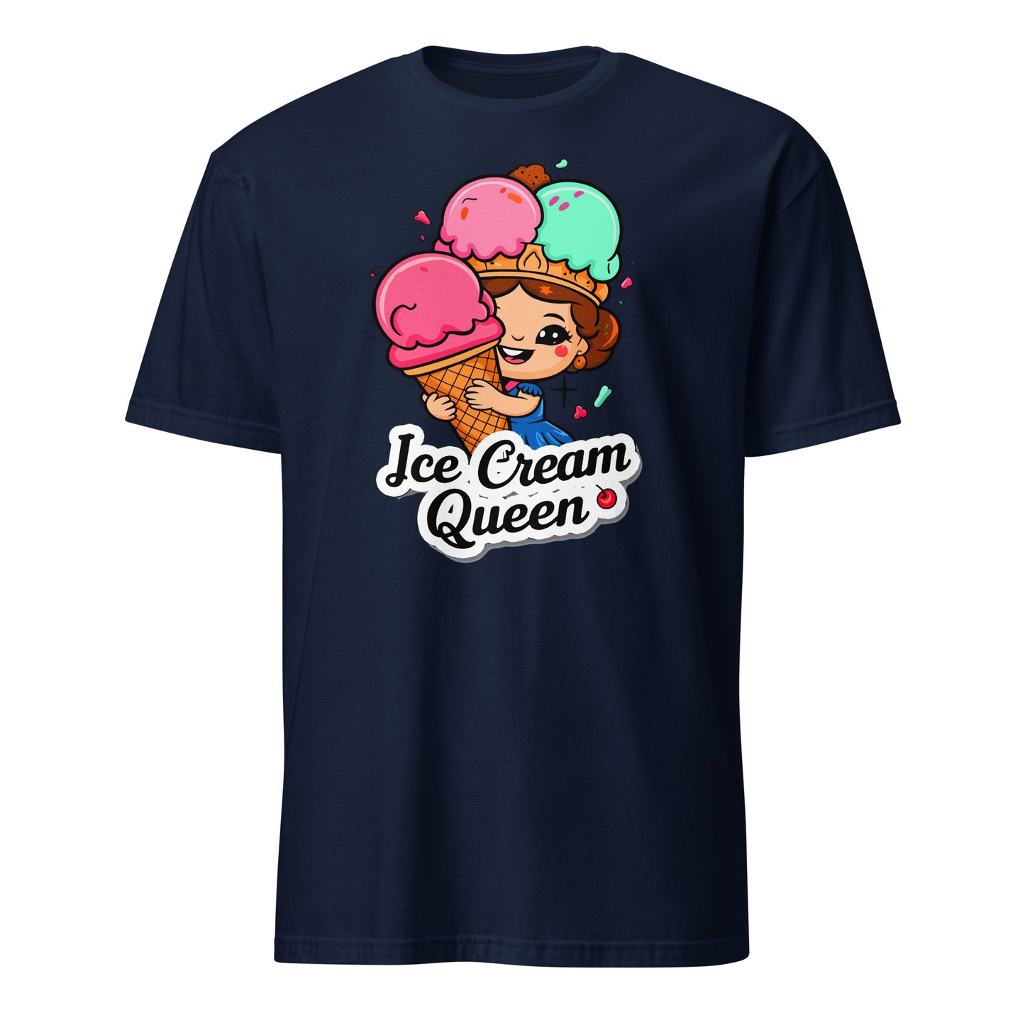 Ice Cream Queen Funny T-Shirt