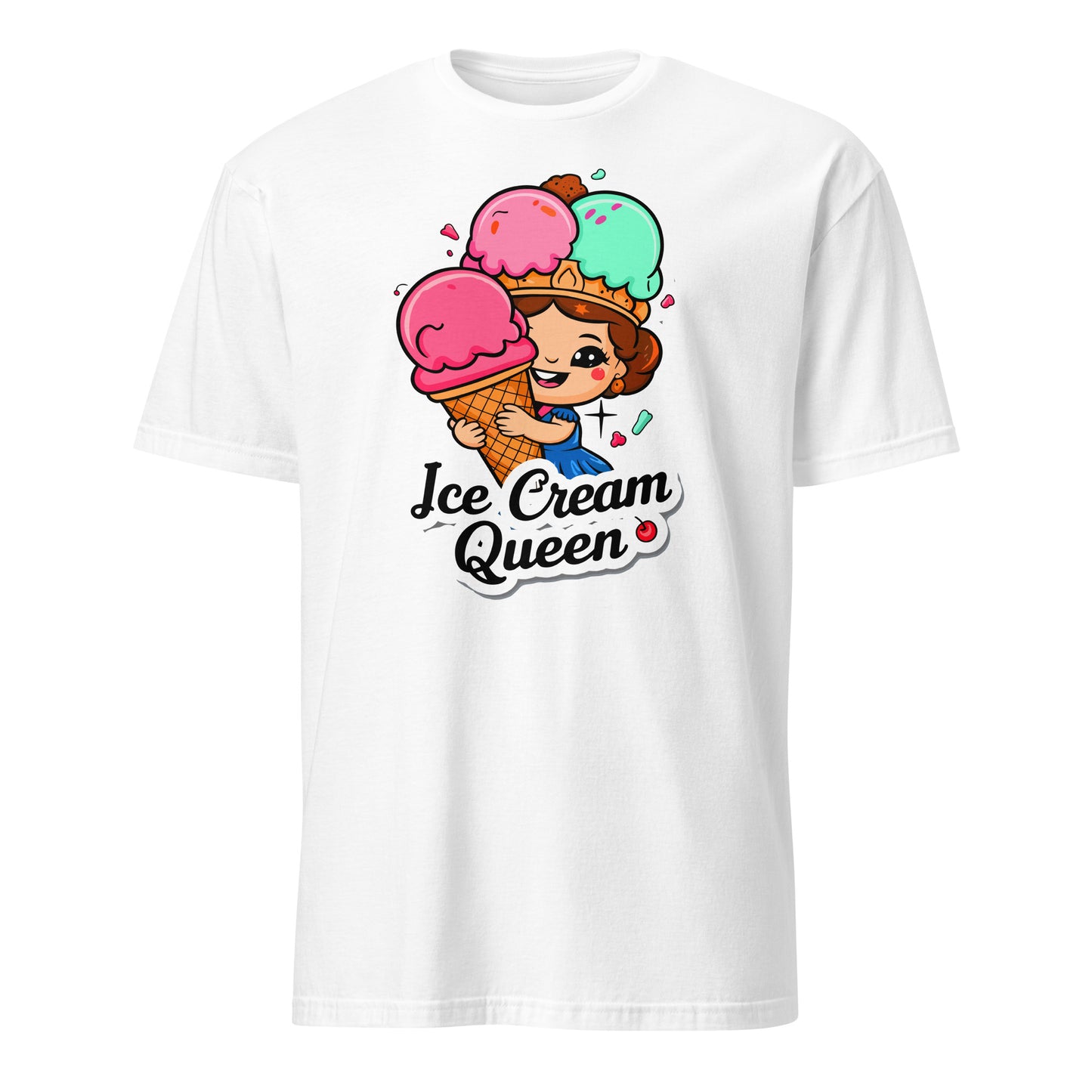 Ice Cream Queen Funny T-Shirt